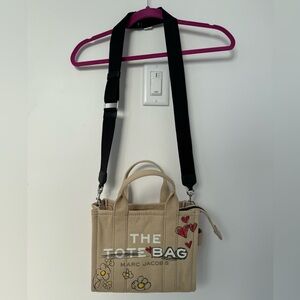 Marc Jacobs Daisy Doodle Canvas Small tote bag